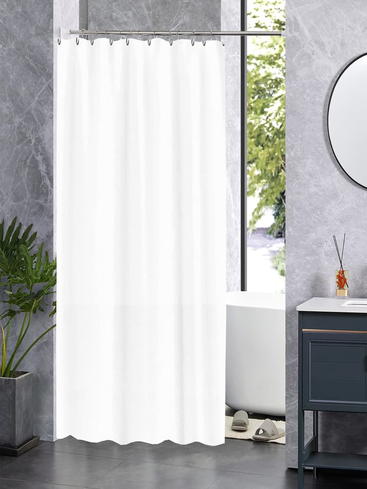 Solid Shower Curtains design 2