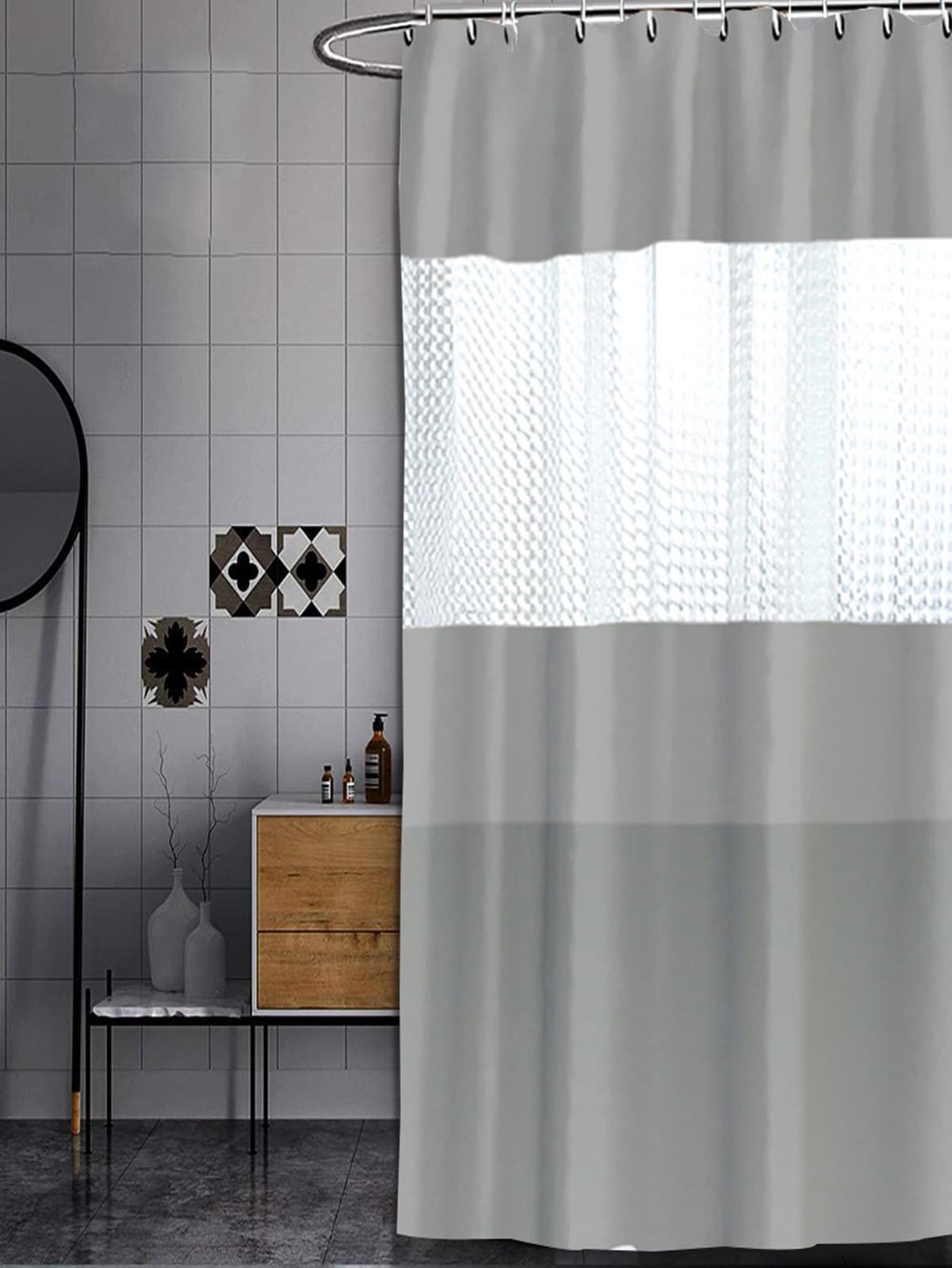 Striped Shower Curtains design 6
